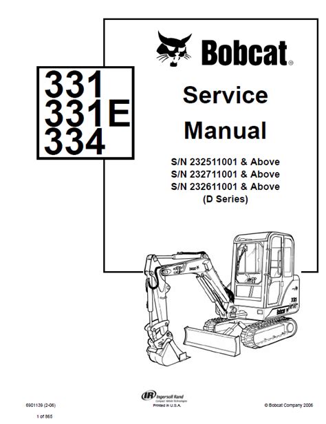 bobcat331 mini excavator|bobcat 331 owners manual.